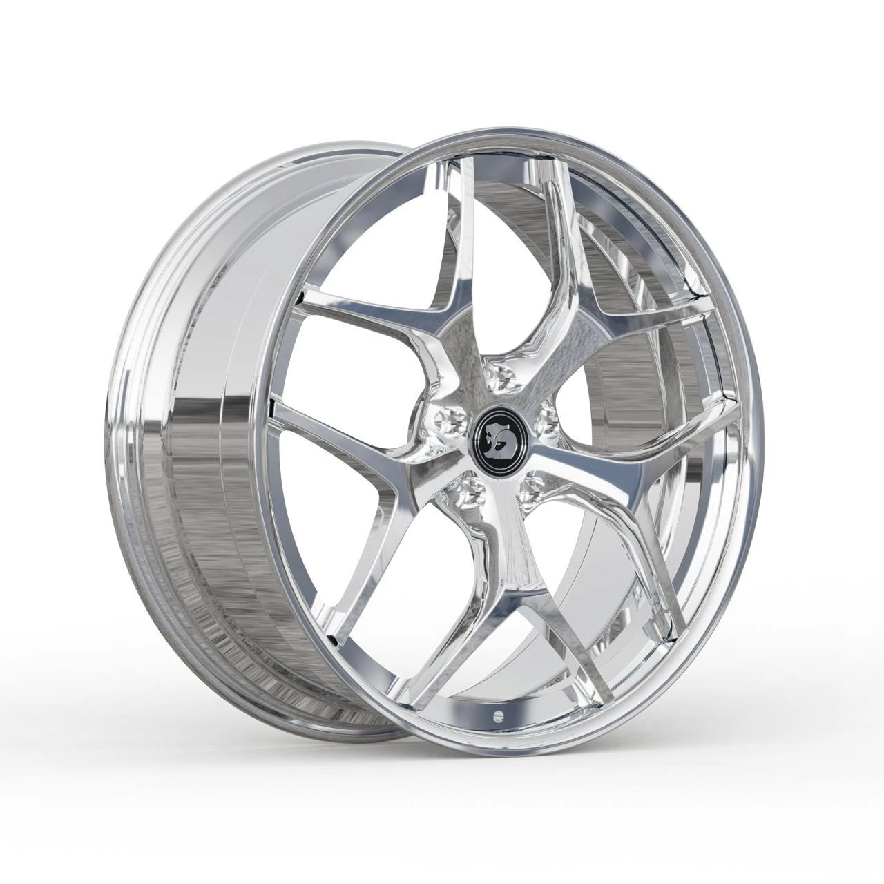 20 inch GTSR Staggered Polished Chrome